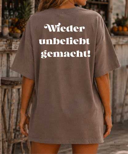 Dein Shirt - Mocha Druck
