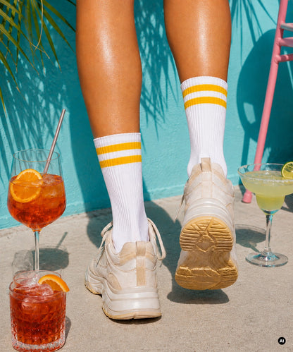 Deine Socke - Yellow Sunlight