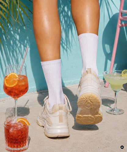 Deine Socke - White